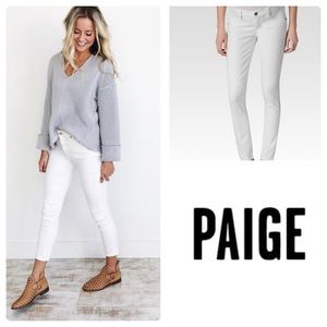 Paige Maternity Skyline Ankle Peg Jeans
